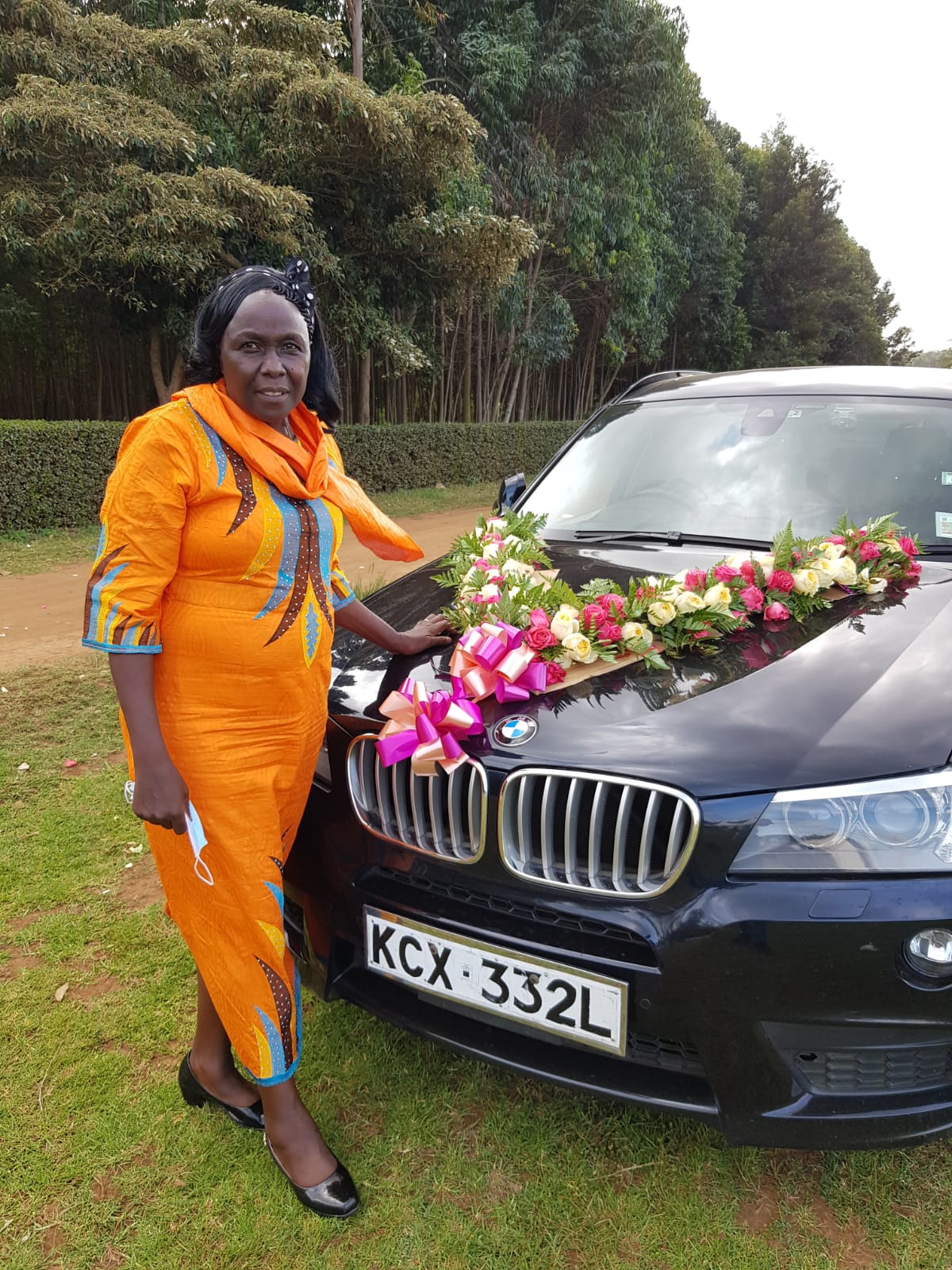 Bridal Car (Signature Red) for car hire in Nairobi