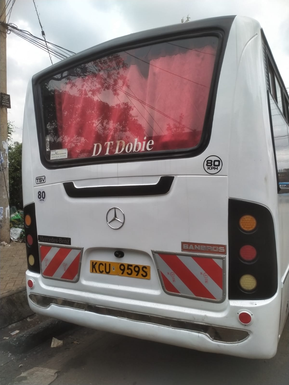 Mercedes-Benz executive bus for corporate events in Nairobi
