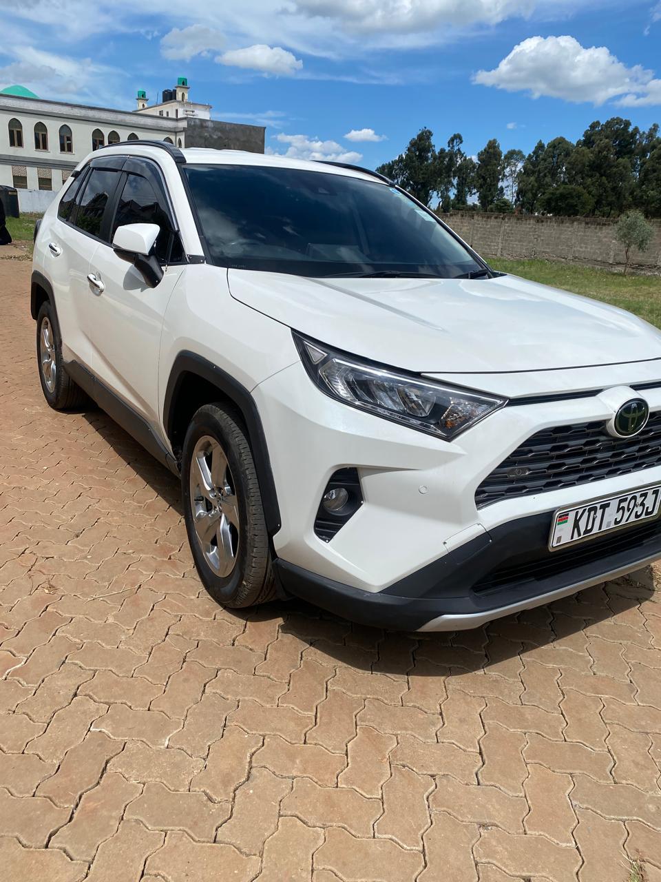 Toyota RAV4 (White) for car hire in Nairobi
