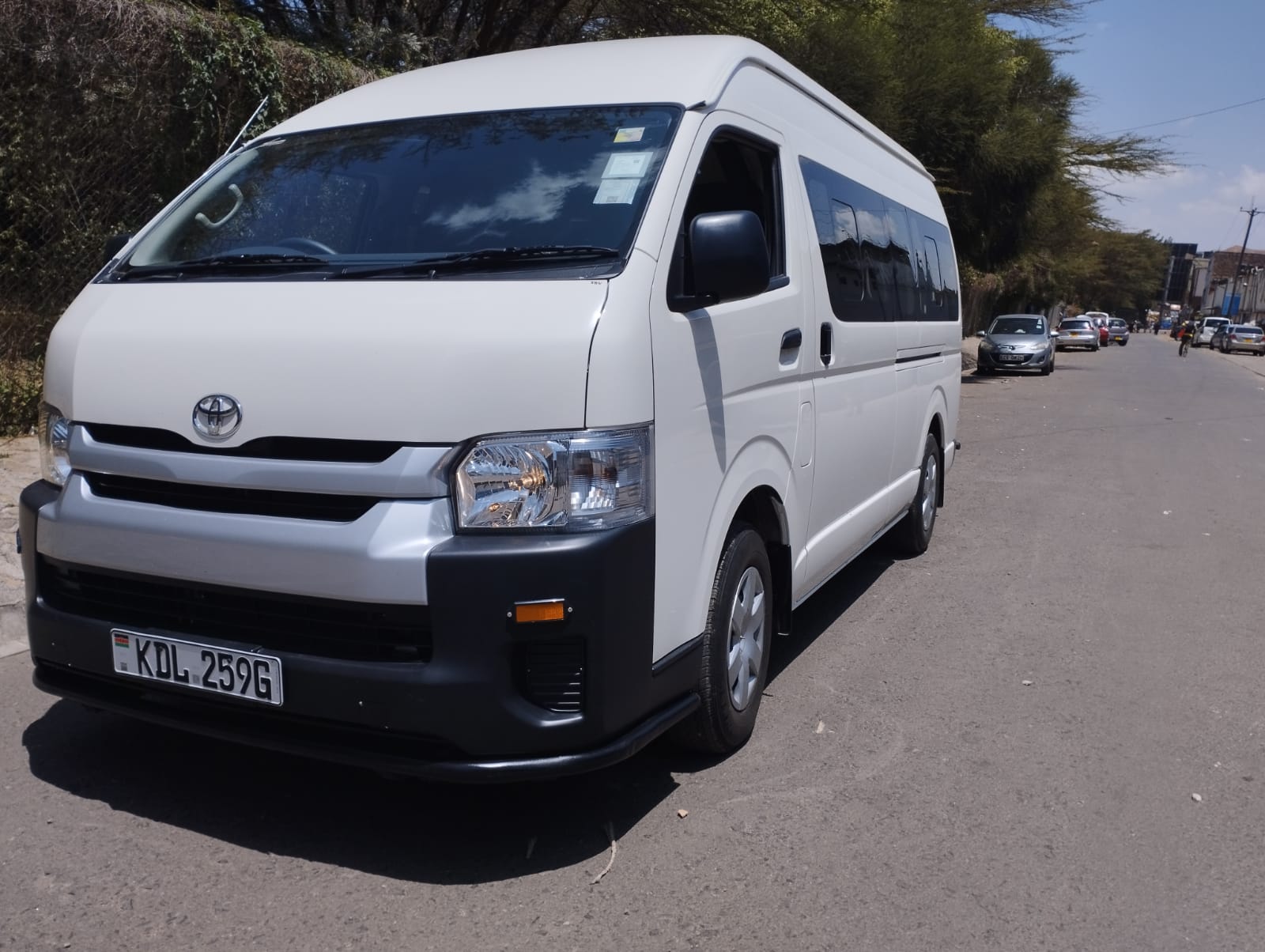 Toyota Hiace (14-Seater) for car hire in Nairobi