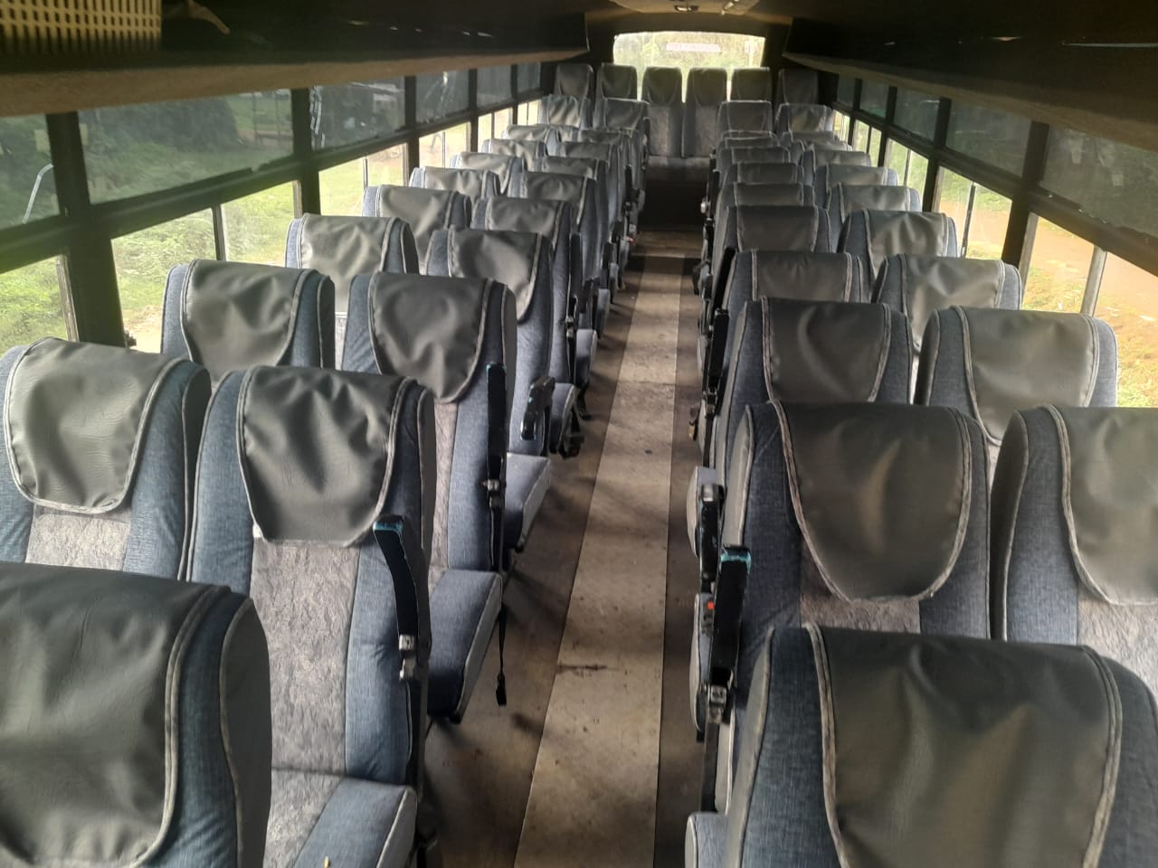 Executive Coach Interior for car hire in Nairobi
