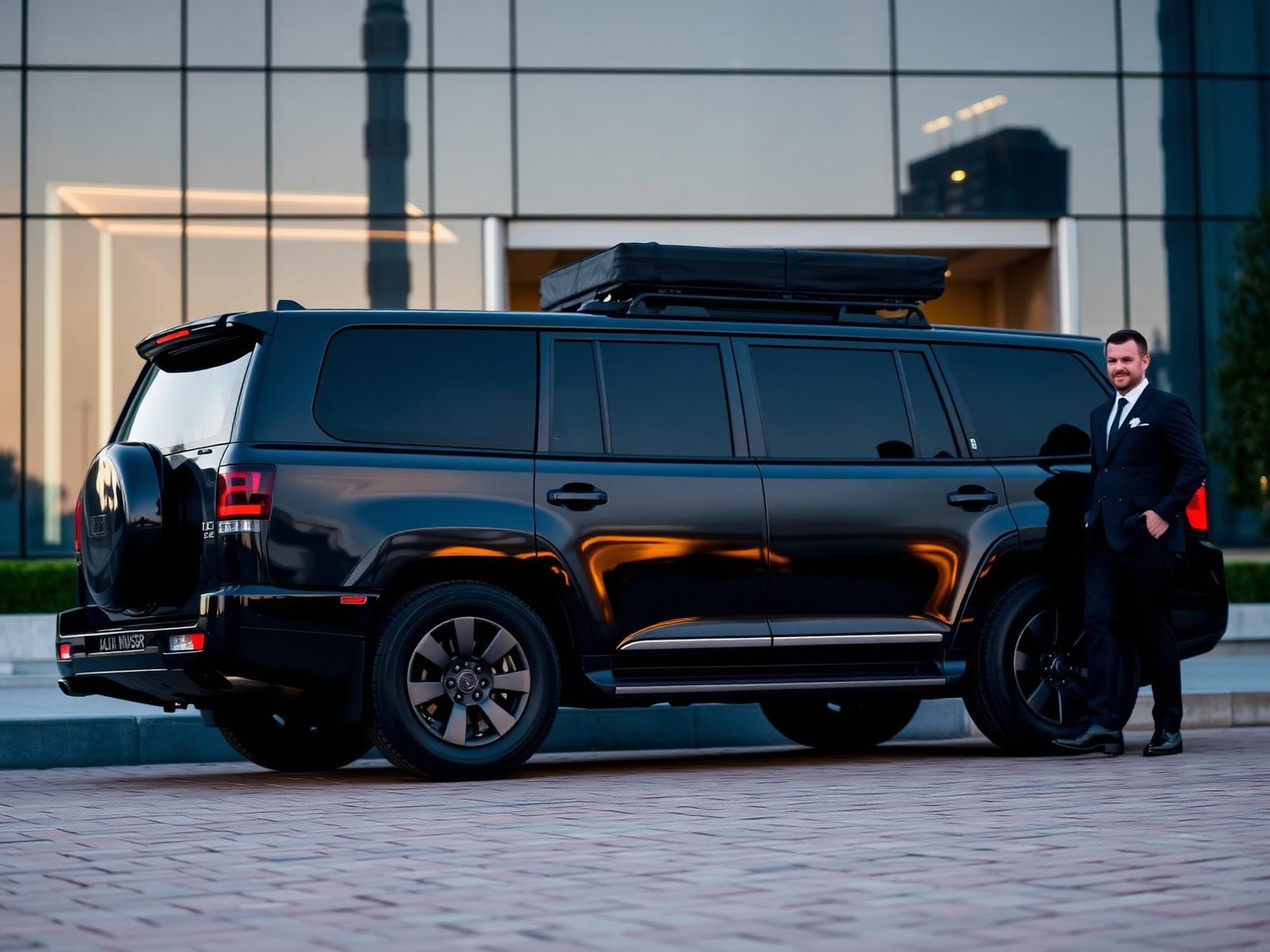 Armoured Land Cruiser (B6) for car hire in Nairobi