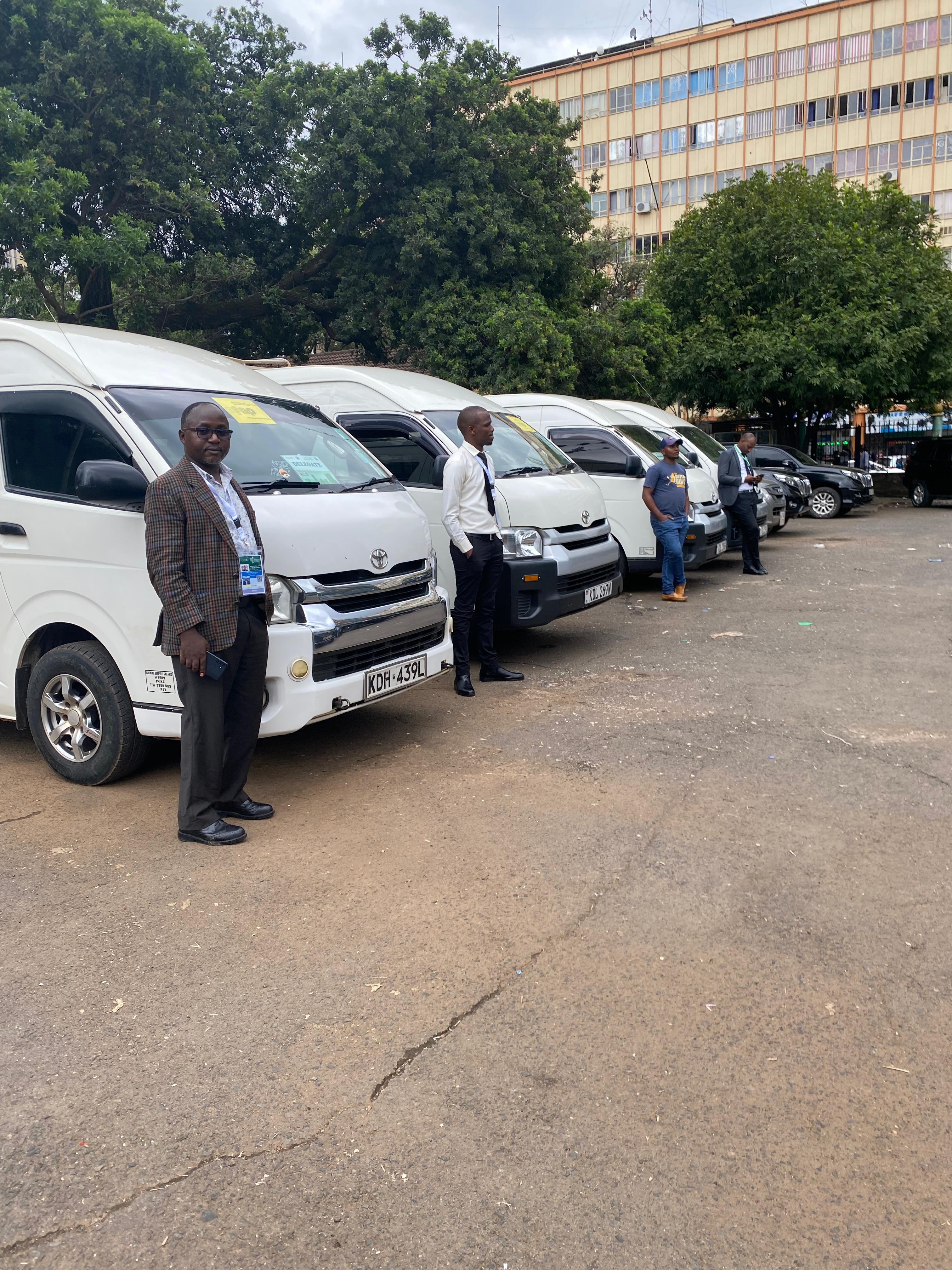 Hiace Long-Term Fleet for car hire in Nairobi