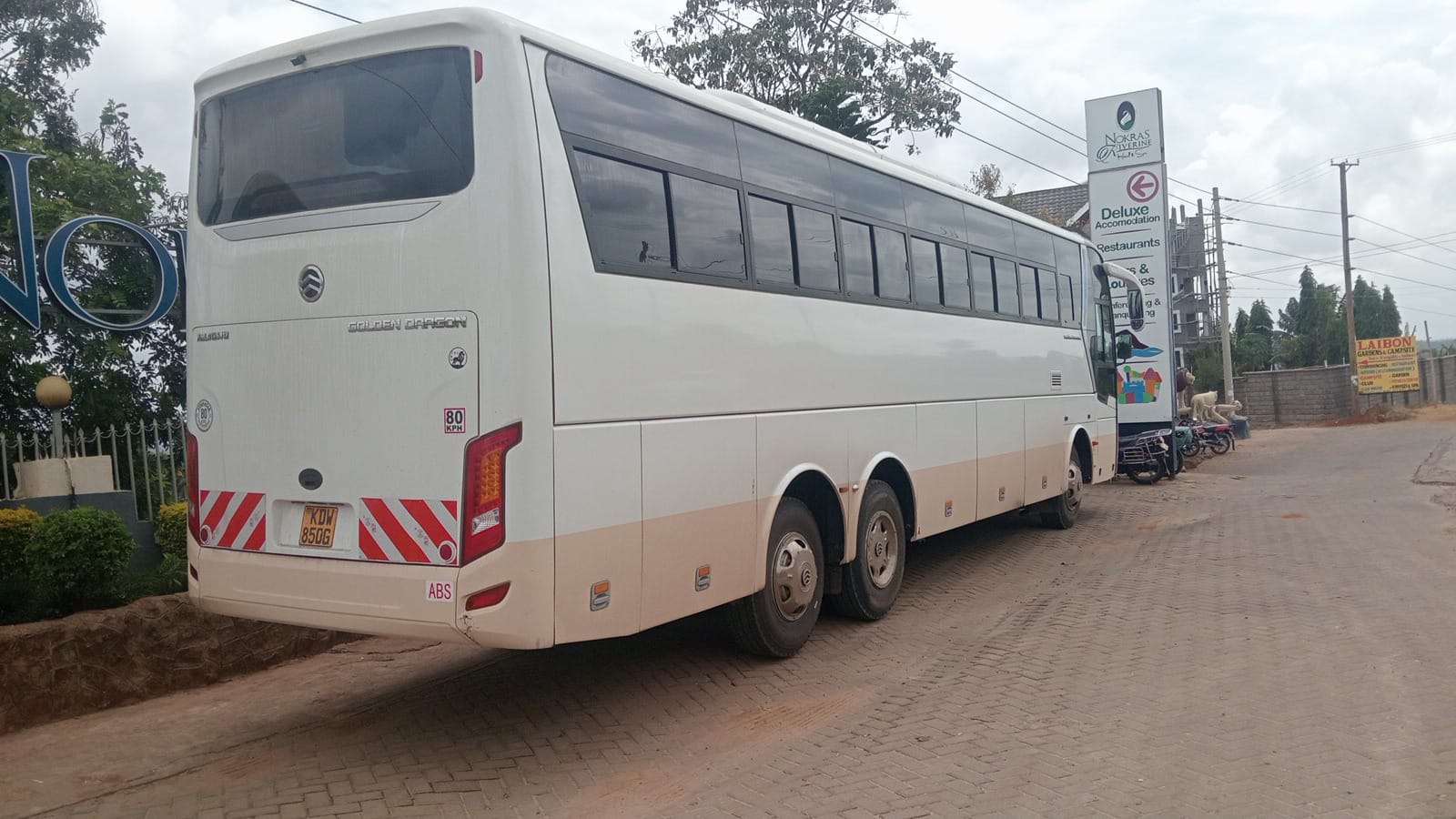 3-Axle Luxury Coach for car hire in Nairobi