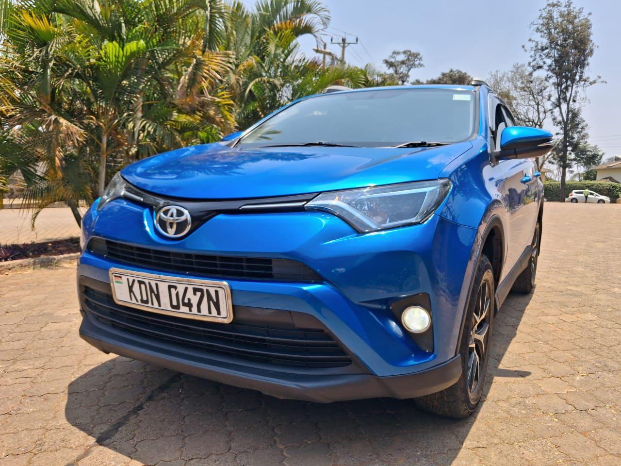 Toyota RAV4 (Blue) for car hire in Nairobi